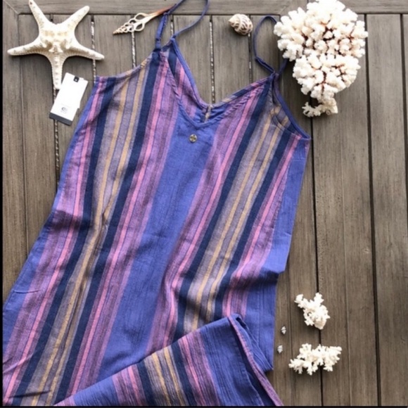 🌴🔆RIP CURL- GOLDEN DAYS STRIPS MAXI DRESSES🔆🌴 - Picture 9 of 13